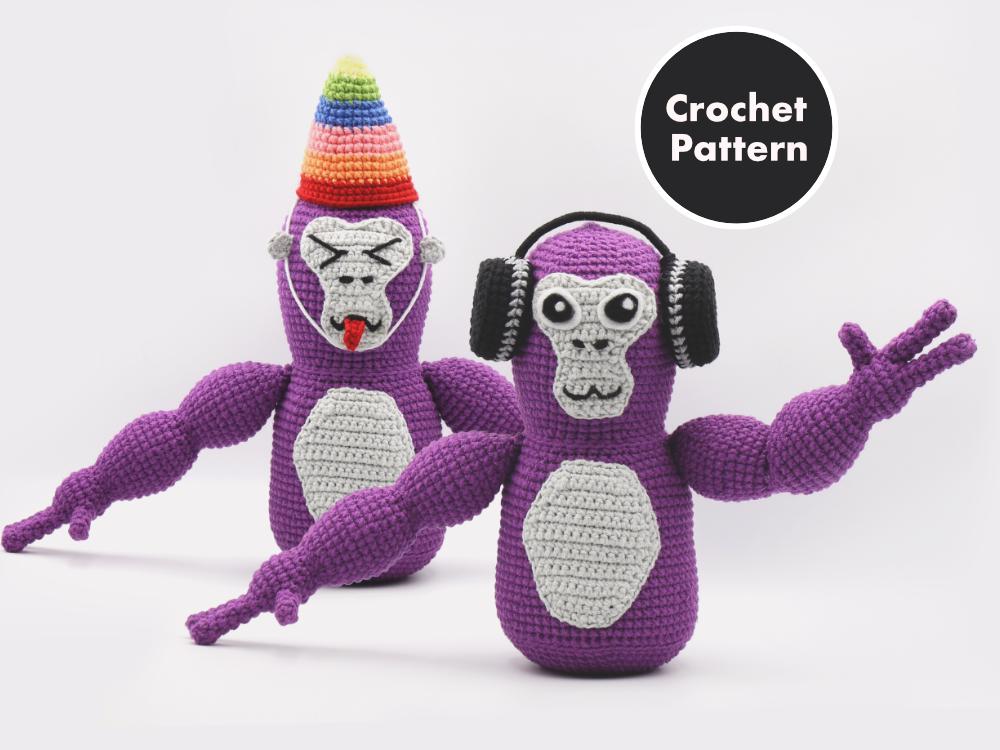 Monke - Gorilla Tag Crochet Pattern - Etsy