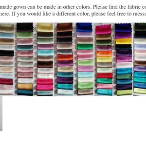 May include: A chart of fabric swatches in various colors. The swatches are arranged in rows and columns, with each swatch showing a different color of fabric.