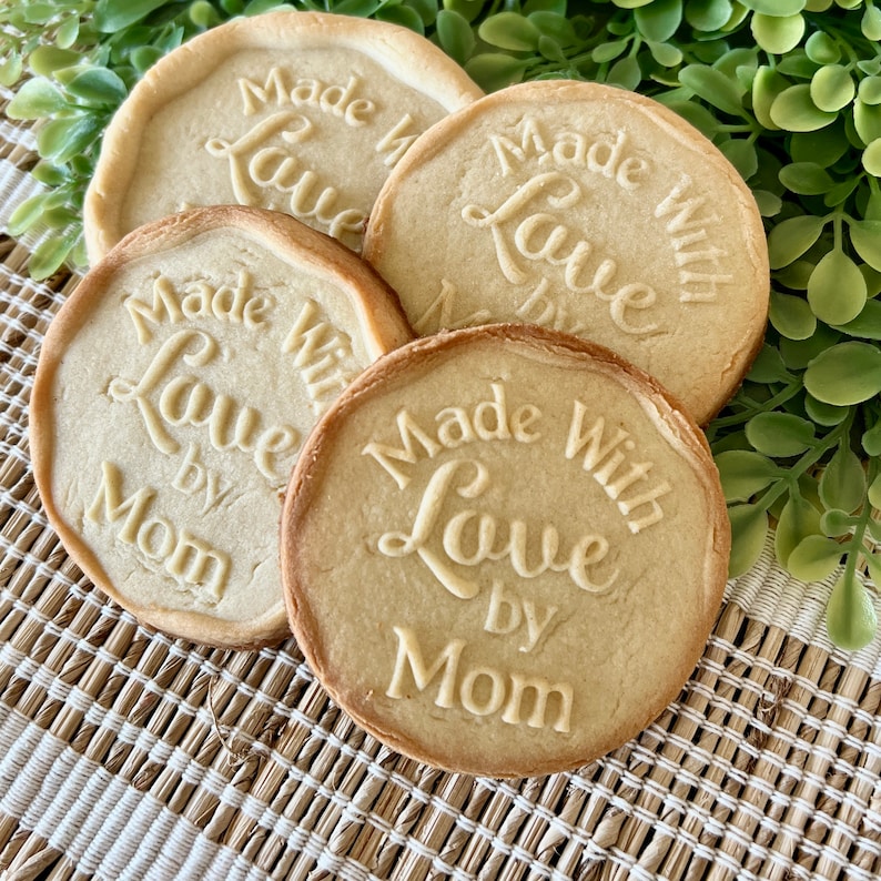 Sello de galleta de Navidad Cortador de galletas personalizado, regalo navideño, signo de apellido personalizado, regalo de maestro, regalos para hornear, regalo de vecino imagen 3