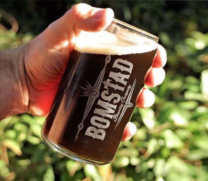 Beer Can Glasses Set of Personalized Drinking Glasses Home Etsy