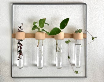 Hanging Propagation Station, Plant Hanger, Gardening Gift, Indoor Plants, Wall Plant Holder, House Plant, Plant lady