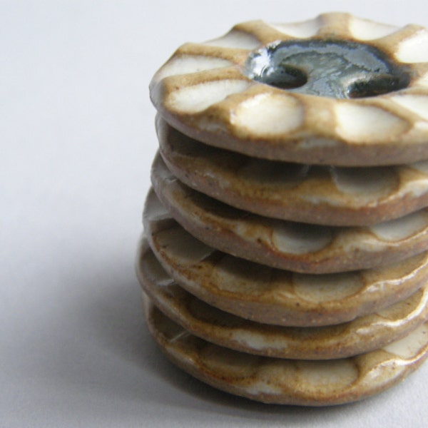 handmade ceramic buttons