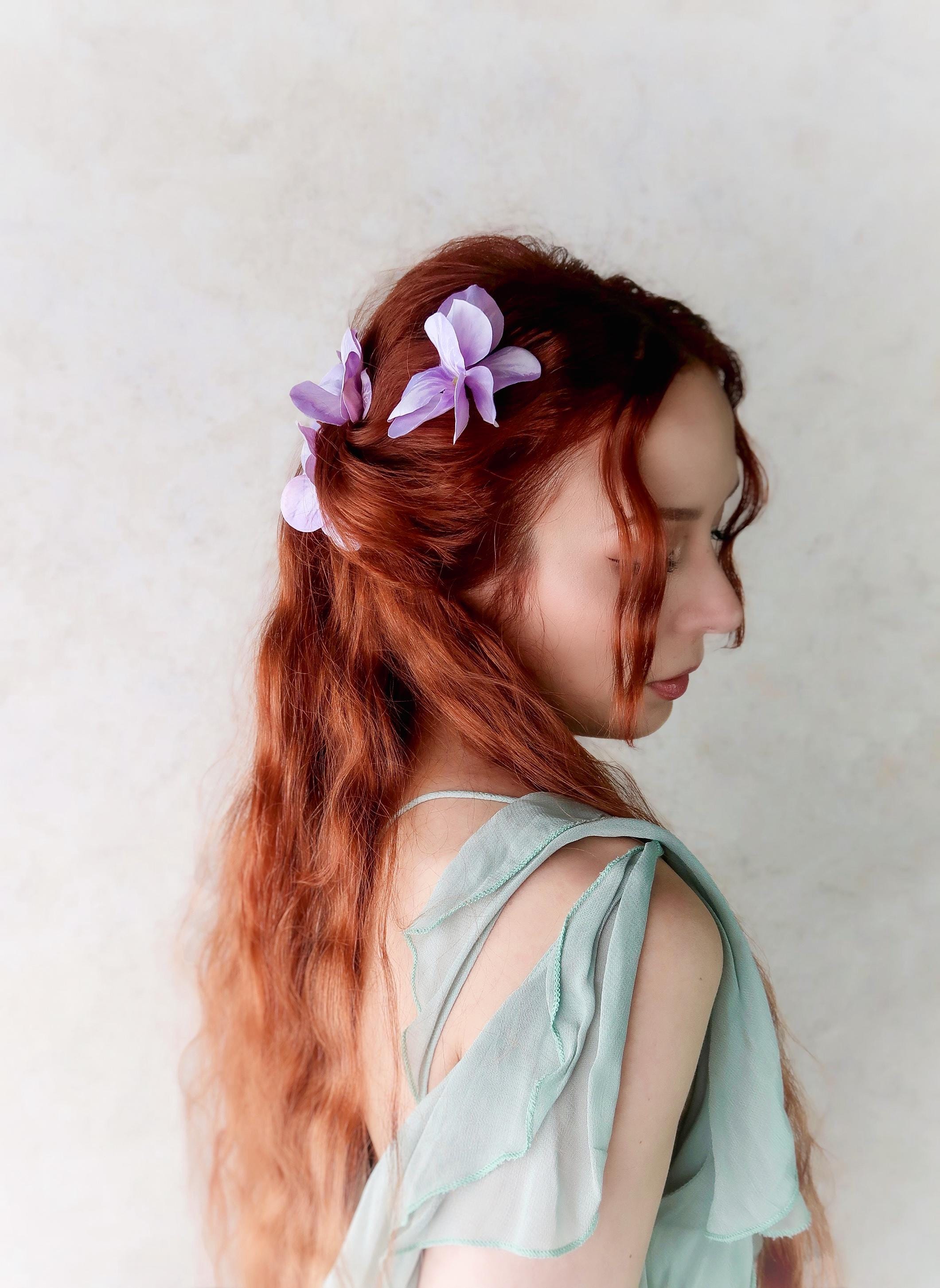 Atoden Haarspangen Für Damen In Hellviolett/Lavendel – Elegante Haarklammern Für Täglichen Style