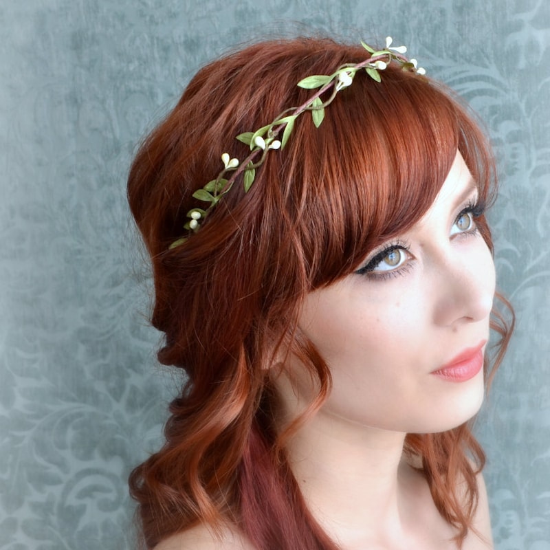Simple Flower Crown Etsy