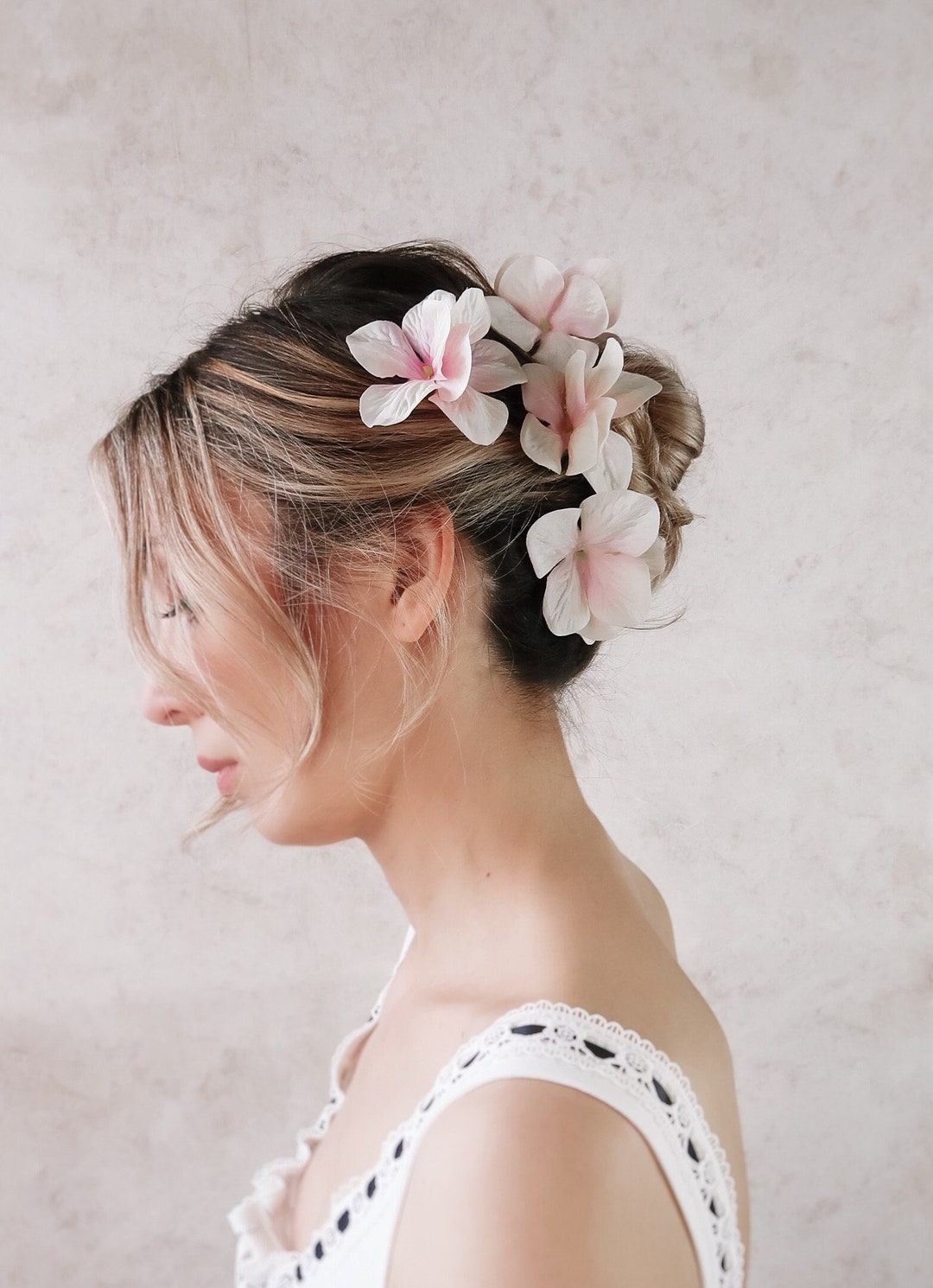 Hair Clips: Hydrangea main image 0