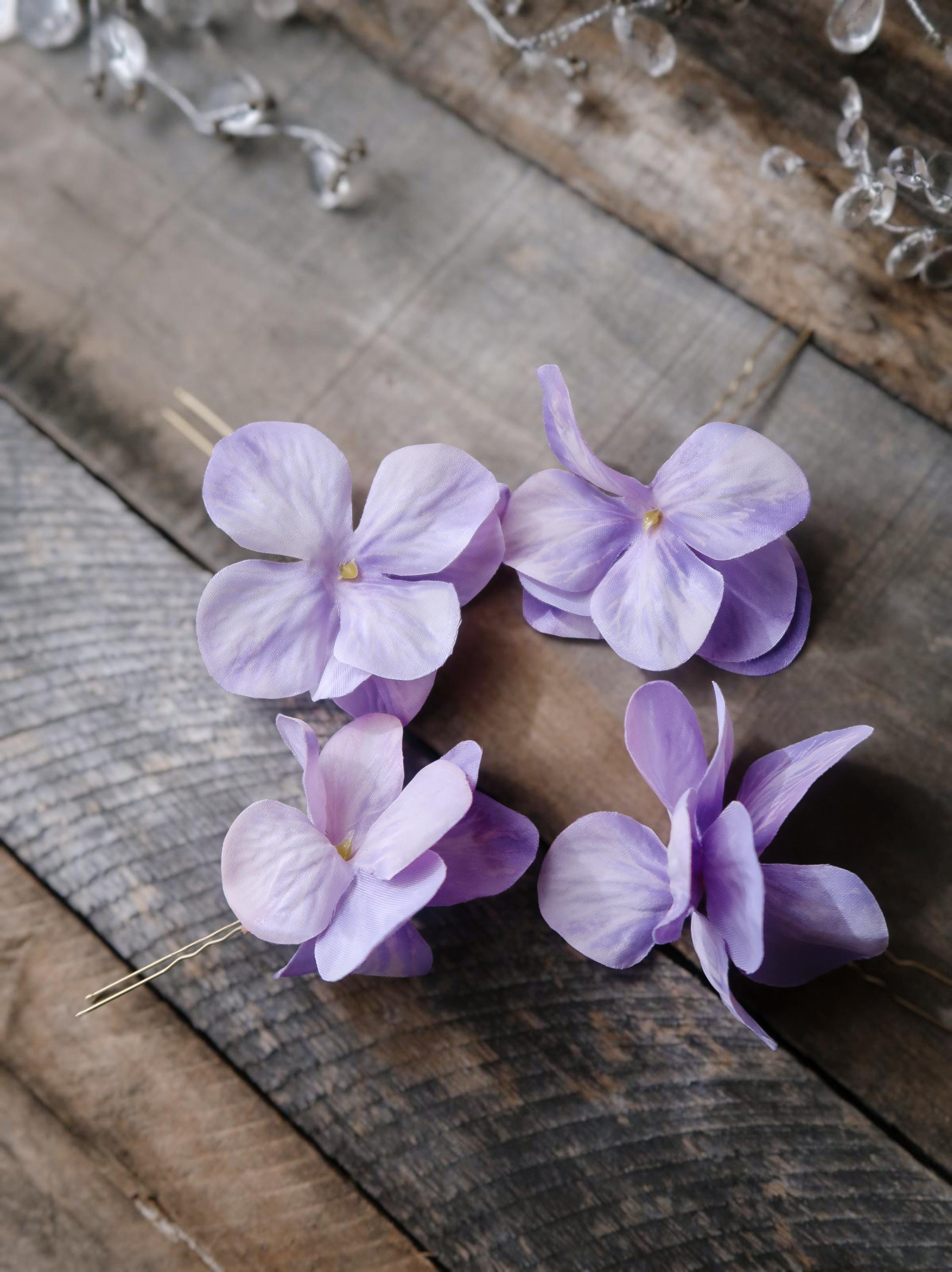 Atoden Haarspangen Für Damen In Hellviolett/Lavendel – Elegante Haarklammern Für Täglichen Style