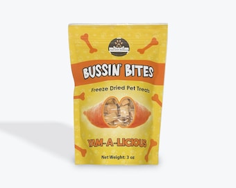 Freeze Dried Dog Treats Single Ingredient High Value Reward - Sweet Potato