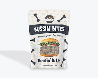 Golosinas liofilizadas para perros, un solo ingrediente, premio de alto valor: hígado de res