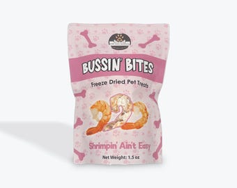 Freeze Dried Dog Treats Single Ingredient High Value Reward - Shrimp