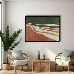 Framed Macrame Wall Hanging, Large Macrame Headboard, Tapestry Wall Art, Farmhouse Wall Hanging Decor, Handcraft Wall Hanging, Yarn Wall Art