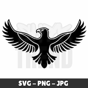 Falcon Svg, Falcon Cut File, Falcon Hawk Bird, Falcon Digital, Falcon Vector File, Falcon Wing, instant download digital file, Falcon Png