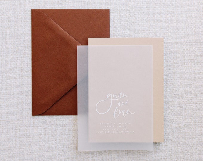 Palm - Wedding Save the Date Sample Pack