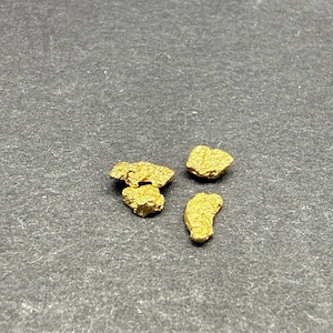 ALASKAN GOLD NUGGET| Natural Gold Nugget| Authentic Alaska Natural Gold Nugget| 0.453 Grams Of Pure Raw Gold| Rare Collector&#39;s Piece Or Gift