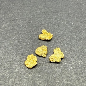 ALASKAN GOLD NUGGET| Natural Gold Nugget| Authentic Alaska Natural Gold Nugget| 0.444 Grams Of Pure Raw Gold| Rare Collector&#39;s Piece Or Gift