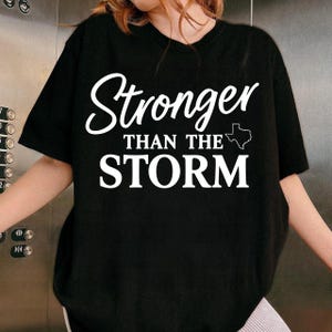 Strong Texas Hill Country T-Shirt, Texas Stronger Than Storm Support Community Pray For Texas T-Shirt,Supportive Southern State Pride png