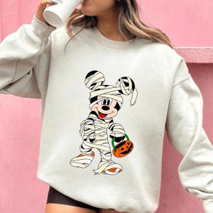 Mickey Halloween Toddler T-Shirt png, Mickey Mummy Baby Bodysuit, Mickey Kids png, Halloween Kids Gift, Halloween Toddler png
