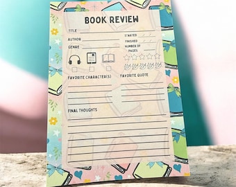 Book Review Notepad