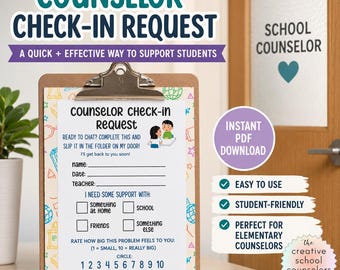School Counseling/Psych: Request to see the school Counselor/-ELED (pdf), School Psychology