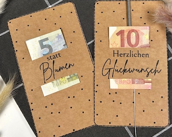 Druckvorlage Kleinigkeit Karte | Vorlage | Geschenkidee herzlichen Glückwünsch | Mitbringsel | Bastelvorlage zum Drucken | statt Blumen