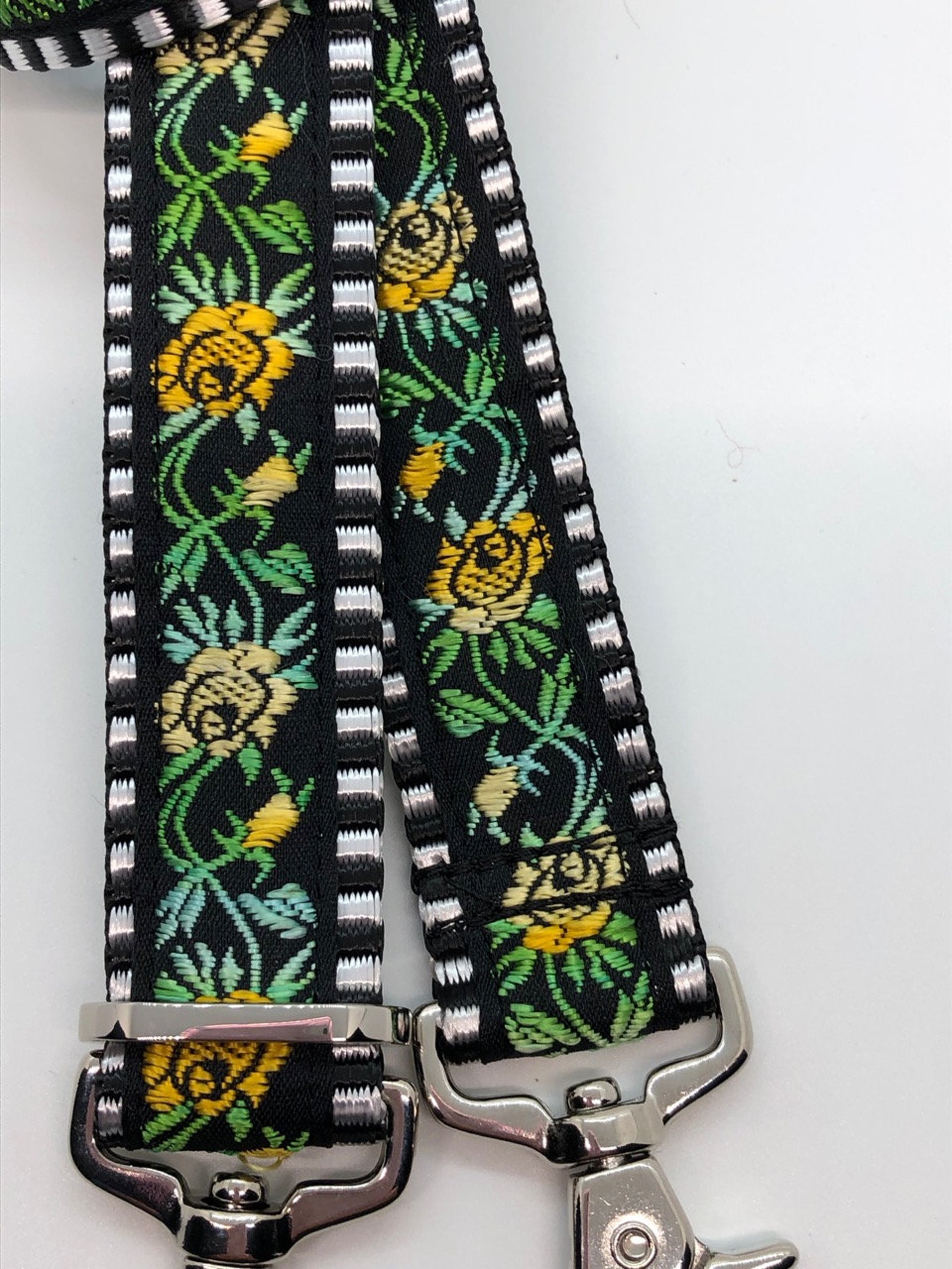 Guitar Style Purse Strap 1 Wide for Smaller Bags Yellow Etsy