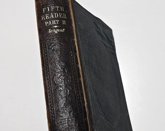 1865 Standard Fifth Reader Part Two With A New Treatise On Elocution