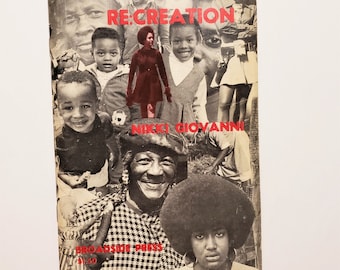 1970 Recreations  First Edition - Nikki Giovanni