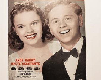 1940 I'm Nobody's Baby Music Sheet- Judy Garland/Mickey Rooney