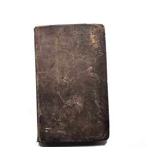 Antique Leather Bound Books- Shabby Chic Decor Books – Golden