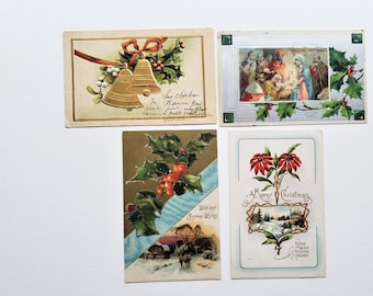 1907/1908  Christmas Postcards - 4