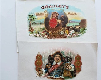 Antique Cigar Box Lithographs