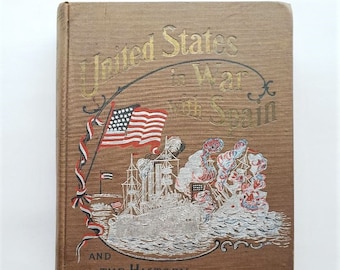 War With Spain Etsy