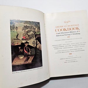 1964 American Heritage Cookbook First Edition image 3