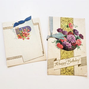 1910s Antique Blank Cards