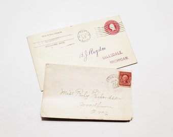 Antique Empty Envelopes - 2