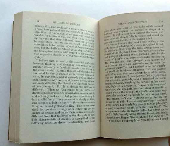 1921 Studies In Dreams - 