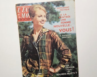 1960 Echo de la Mode- Vintage French Magazine