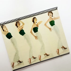 Vintage Record Album Journal And Gel Pen