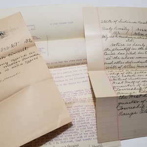 1892 - 1914 Antique Documents
