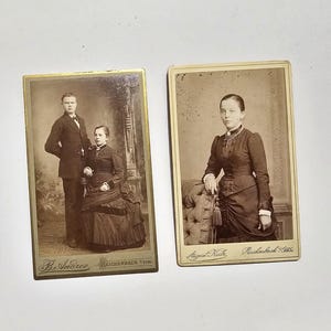 1870s Antique Carte De Viste - 2