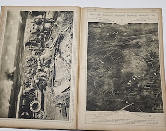 1917 Portfolio Of The European War In Rotogravure Etchings Selected From The Mid-Week Pictorial Of The New York Times