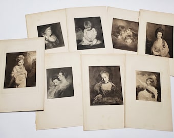 1800s Antique Portraits of Women & Children - 8