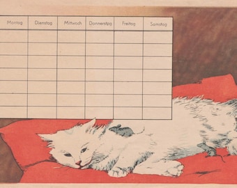 Vintage German Planner - Blank Page