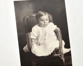 1900s  Antique Photograph- Baby