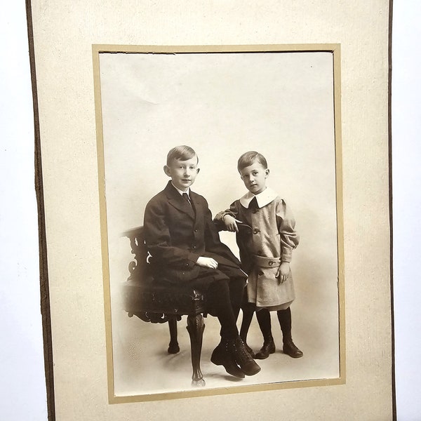 1900s Antique Children  - Photograph