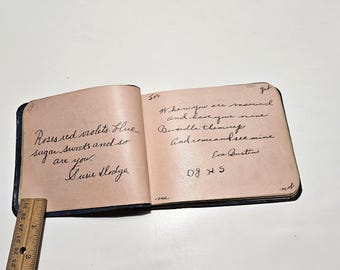 1925 Autograph Album - Studio B