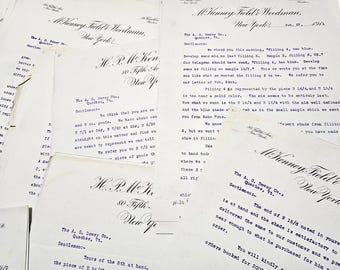 1911 - 1913  Antique Business Letters - 5