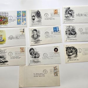 1979 First Day Of Issue - 10 Envelopes