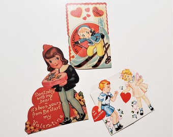 1940s Pretty Vintage Valentines