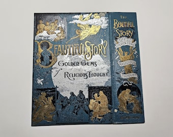 1889 Antique Book Cover - Unusual
