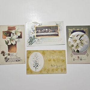 Cartes postales de Pâques anciennes - 4